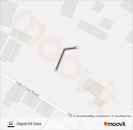 D09-D09G Bus Line Map