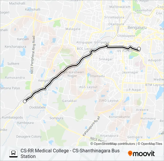 CALLBUS-11 Bus Line Map