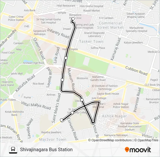 BCGHS-GBC Bus Line Map