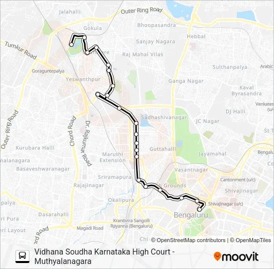 271-K VSD Bus Line Map