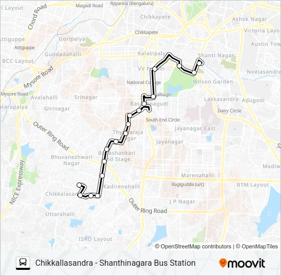 CALLBUS-3 Bus Line Map