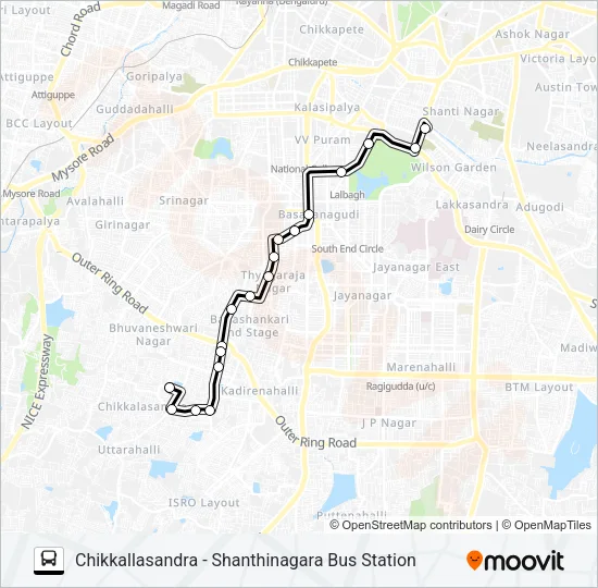 CALLBUS-3 Bus Line Map