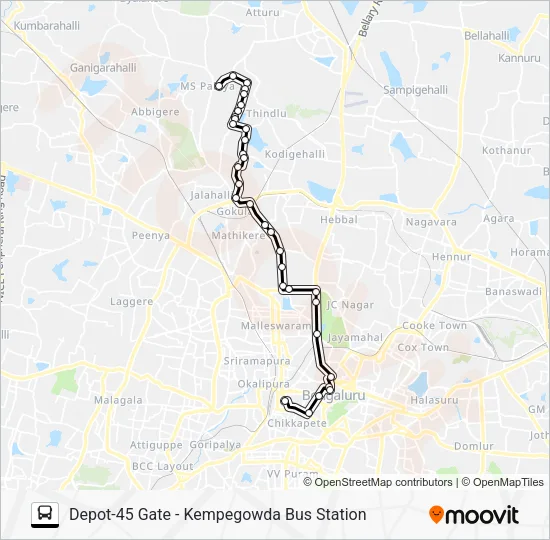 D45G-MKC-RMG-VSD Bus Line Map