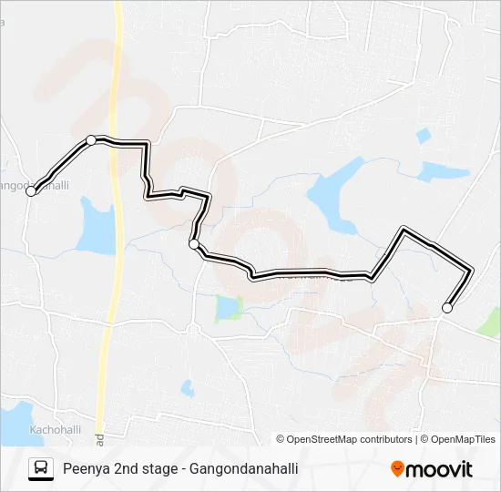 PSS-TGPL-GGH Bus Line Map