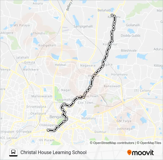 293 KMT-CHLS Bus Line Map
