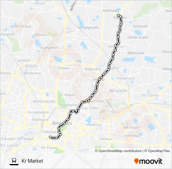 293 KMT-CHLS Bus Line Map