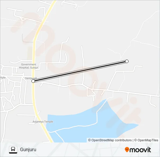 D41-GNJR Bus Line Map