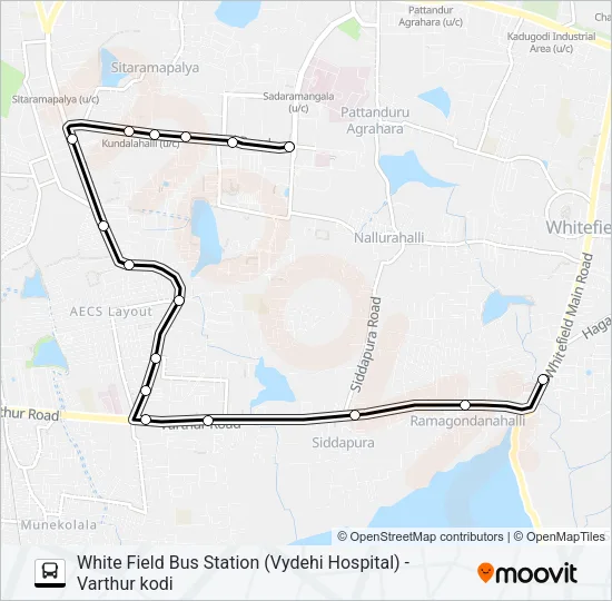 WTTMC-KDLG-VRTKD Bus Line Map