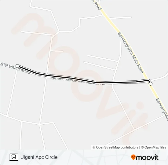 D27-JAPC Bus Line Map