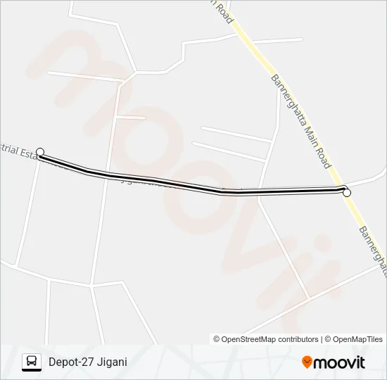 D27-JAPC Bus Line Map