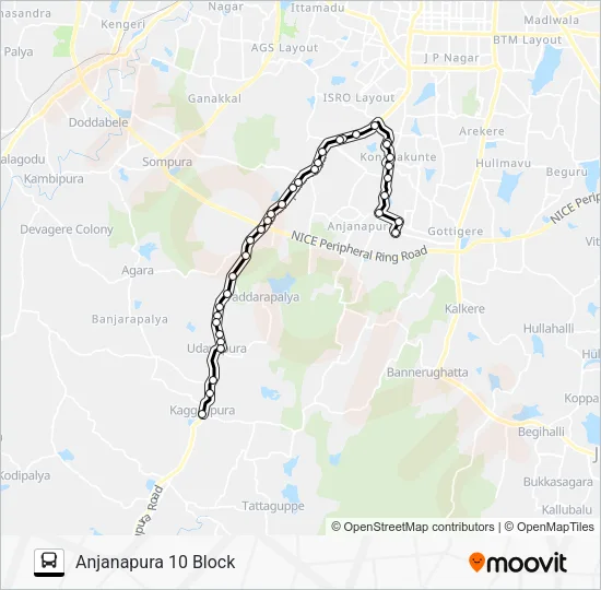 211 KGP-D44G Bus Line Map