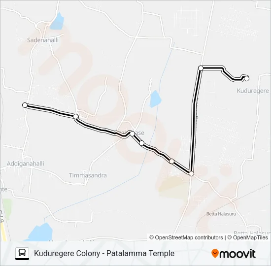 KDGC-PTML Bus Line Map