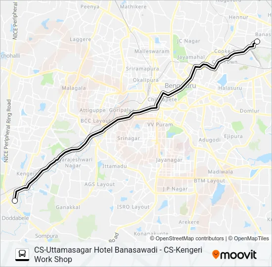 CALL BUS-5 Bus Line Map