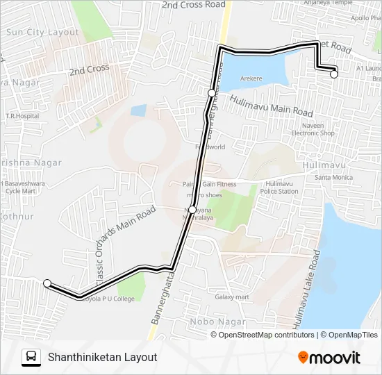 D34G-SKL Bus Line Map