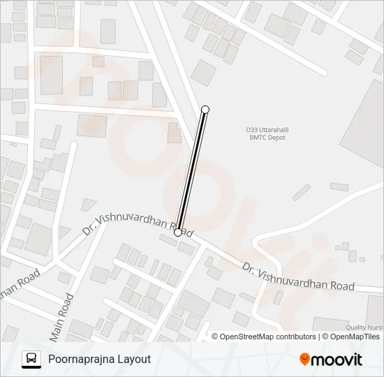D33-PPLO Bus Line Map