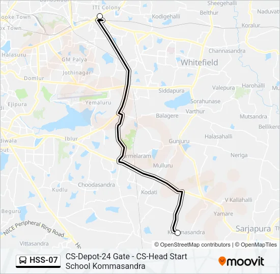 HSS-07 Bus Line Map