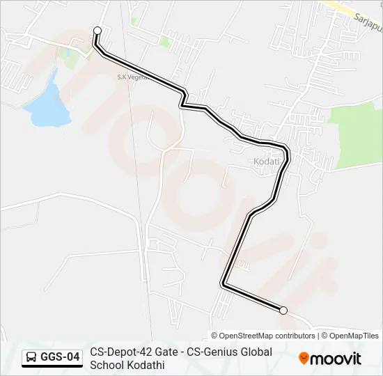 GGS-04 Bus Line Map