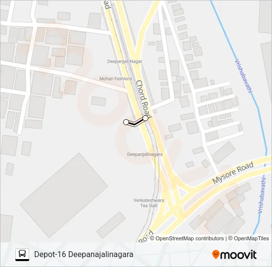 D16-DPJN Bus Line Map