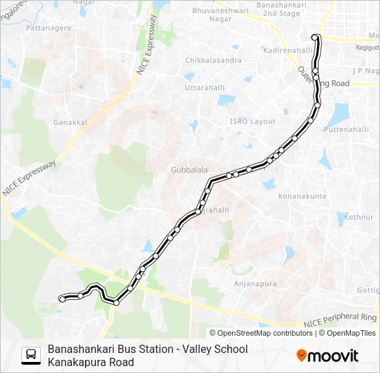 211 BSK-VLS Bus Line Map