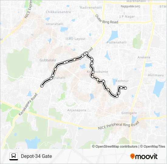 D34-TGPM Bus Line Map