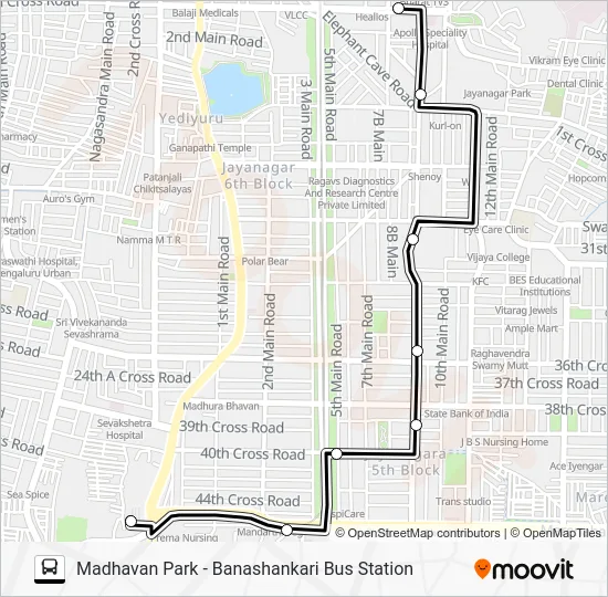 13 MDP-BSK Bus Line Map