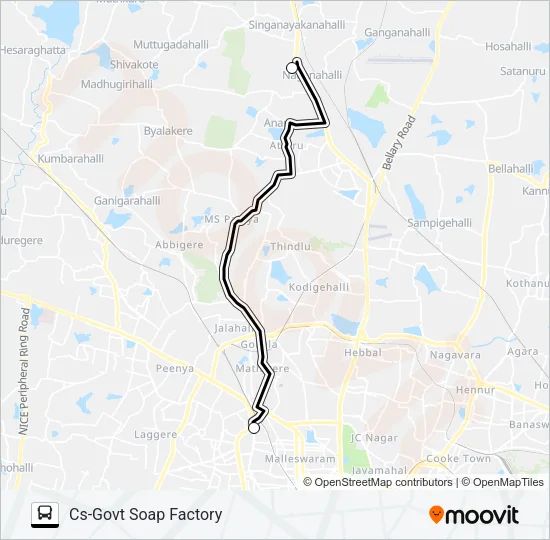 BMSIT-02 Bus Line Map