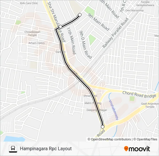 DPJN-RPCLO Bus Line Map