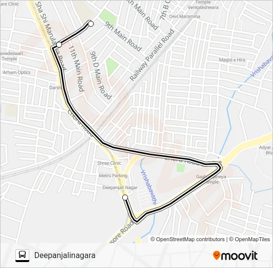 DPJN-RPCLO Bus Line Map