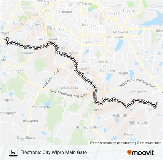378 KGR-ELCW Bus Line Map