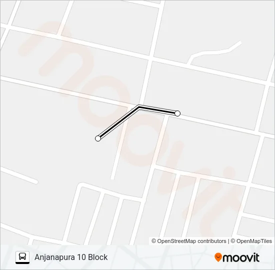 D44-ANP10BLK Bus Line Map