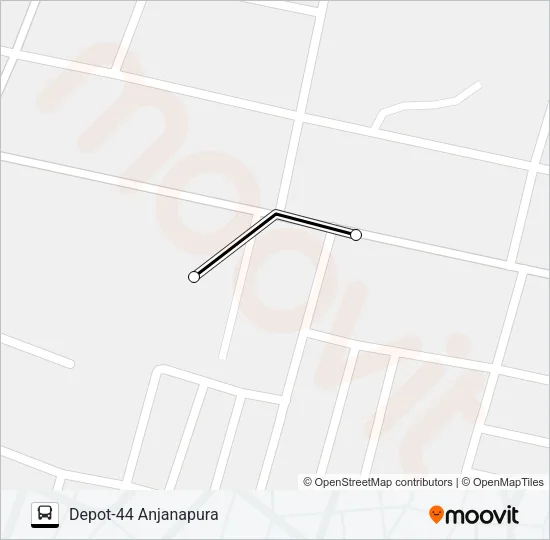 D44-ANP10BLK Bus Line Map