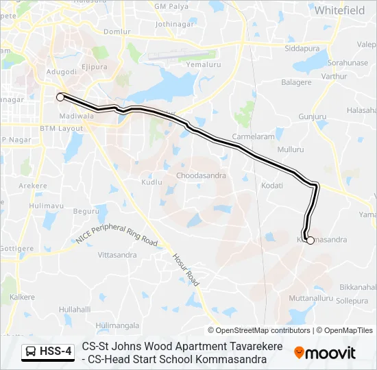 HSS-4 Bus Line Map
