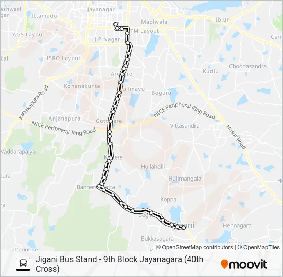 365J-JAPC-JNN Bus Line Map