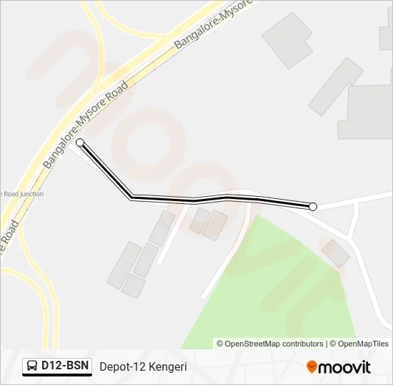 D12-BSN Bus Line Map
