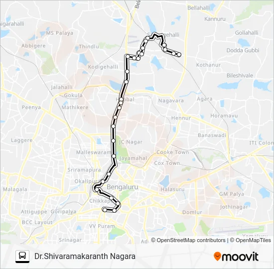 286 KMT-DSKN Bus Line Map