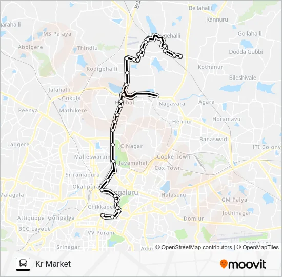 286 KMT-DSKN Bus Line Map