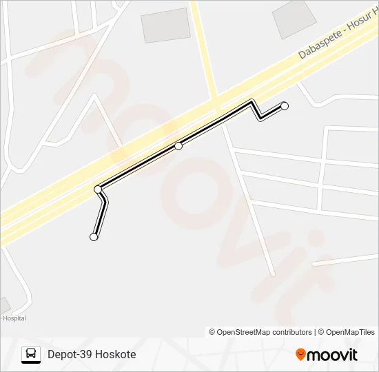 D39-HSKTTMC Bus Line Map