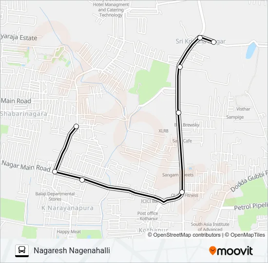 D48G-KNP-NNH Bus Line Map