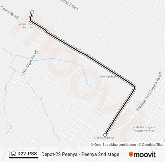 D22-PSS Bus Line Map