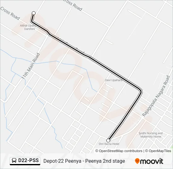 D22-PSS Bus Line Map