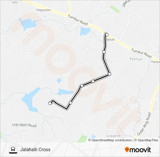D22G-JHC Bus Line Map