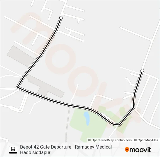 D42G-RDM Bus Line Map