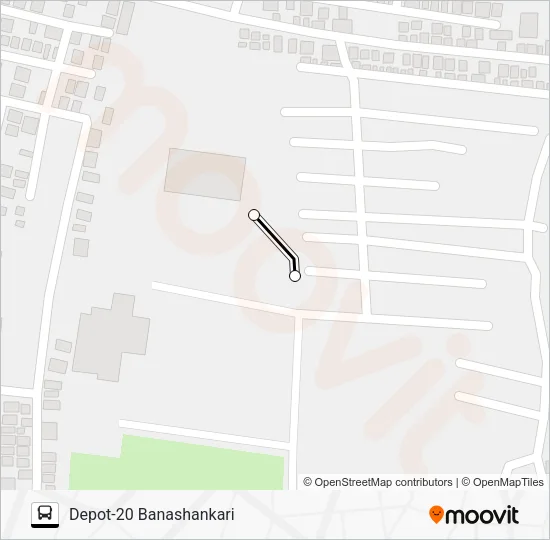 D20-D20G Bus Line Map