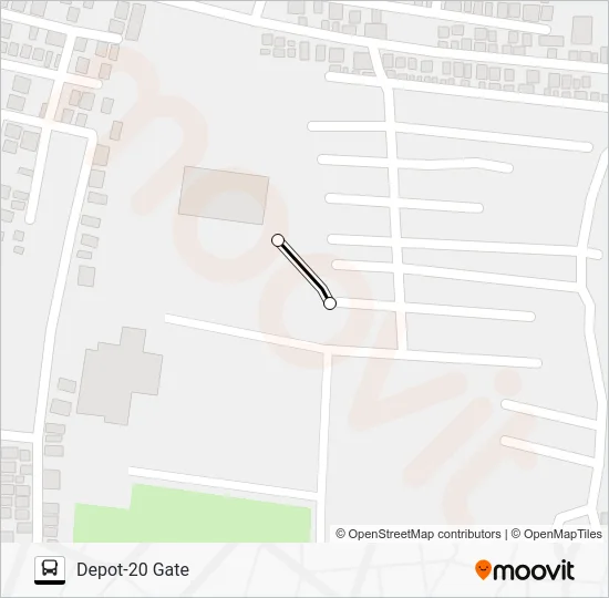 D20-D20G Bus Line Map