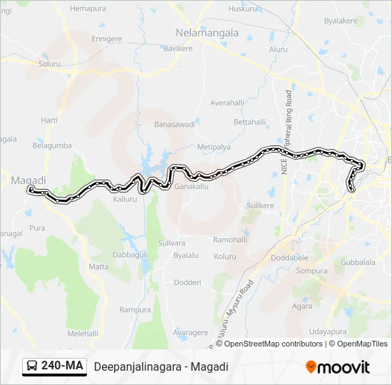 240-MA Bus Line Map