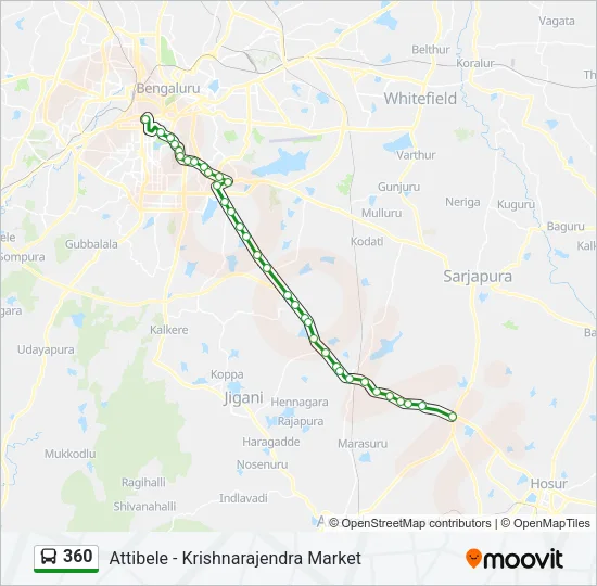 360 Bus Line Map