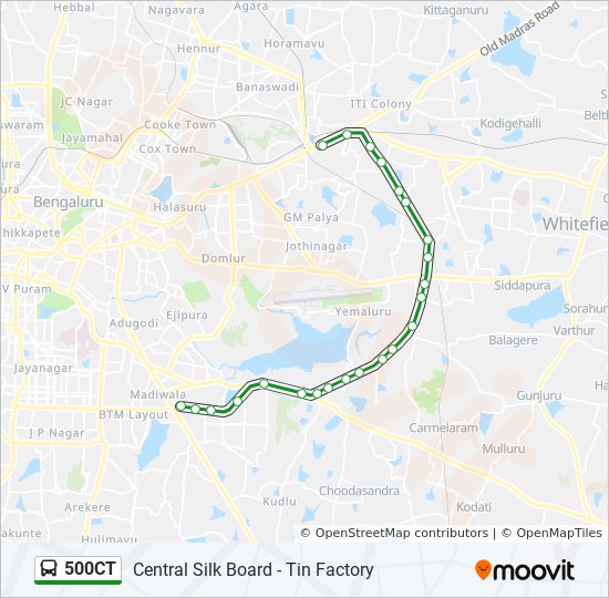 Tin Factory Route Map 500Ct Route: Schedules, Stops & Maps - Tin Factory (Updated)