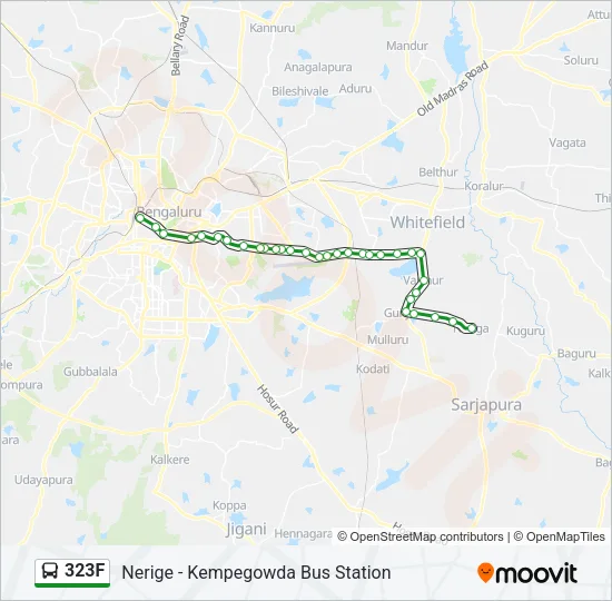 323F Bus Line Map