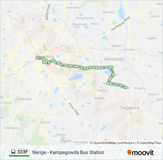 323F Bus Line Map