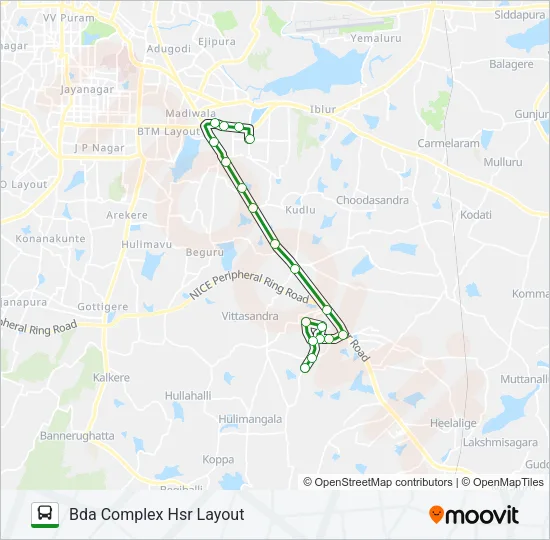 356CW INFPL Bus Line Map